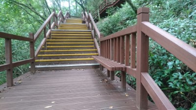 奧萬大森林遊樂區好漢坡步道新建工程成果5
